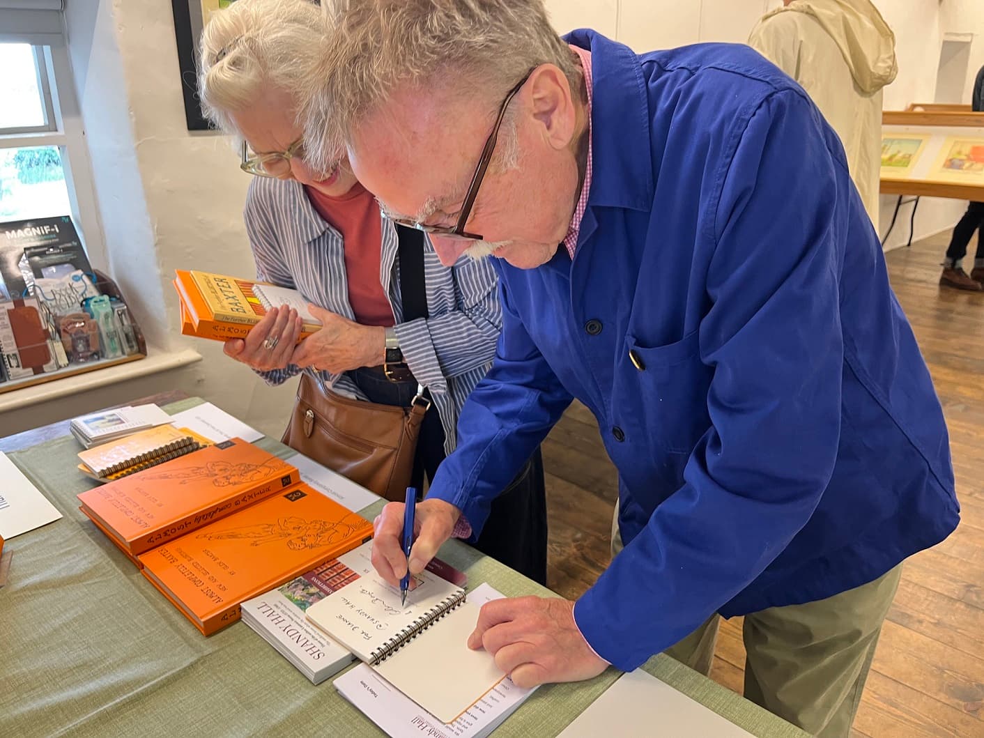 Glen Baxter Returns North: Leeds-Born Artist Exhibits at Laurence Sterne’s Historic Home